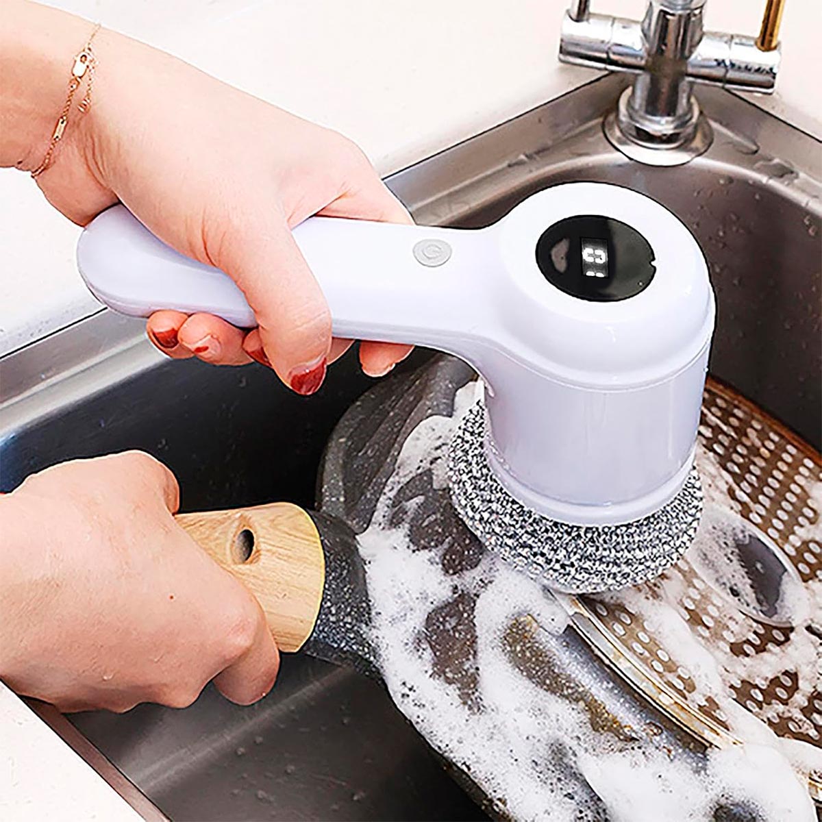 Miniatura 8 de Cepillo Arranca Grasa Eléctrico JPVI-15